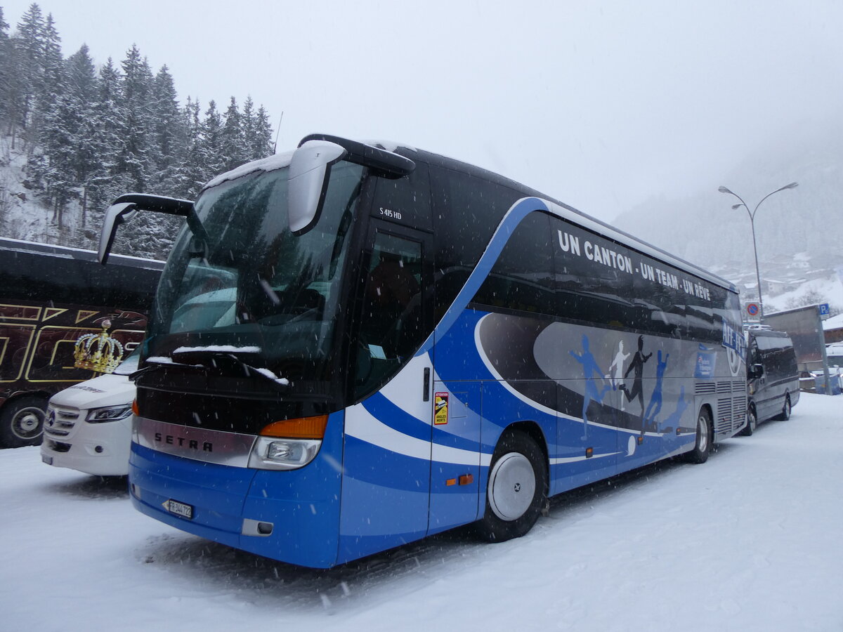 (270'969) - �liane, Botterens - FR 344'722 - Setra am 11. Januar 2025 in Adelboden, ASB