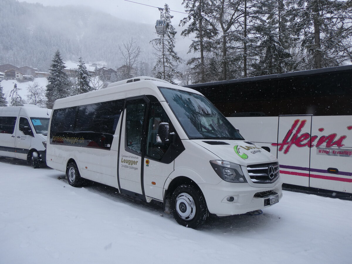 (271'048) - Leugger, G�ttingen - TG 43'958 - Mercedes am 11. Januar 2025 in Adelboden, ASB