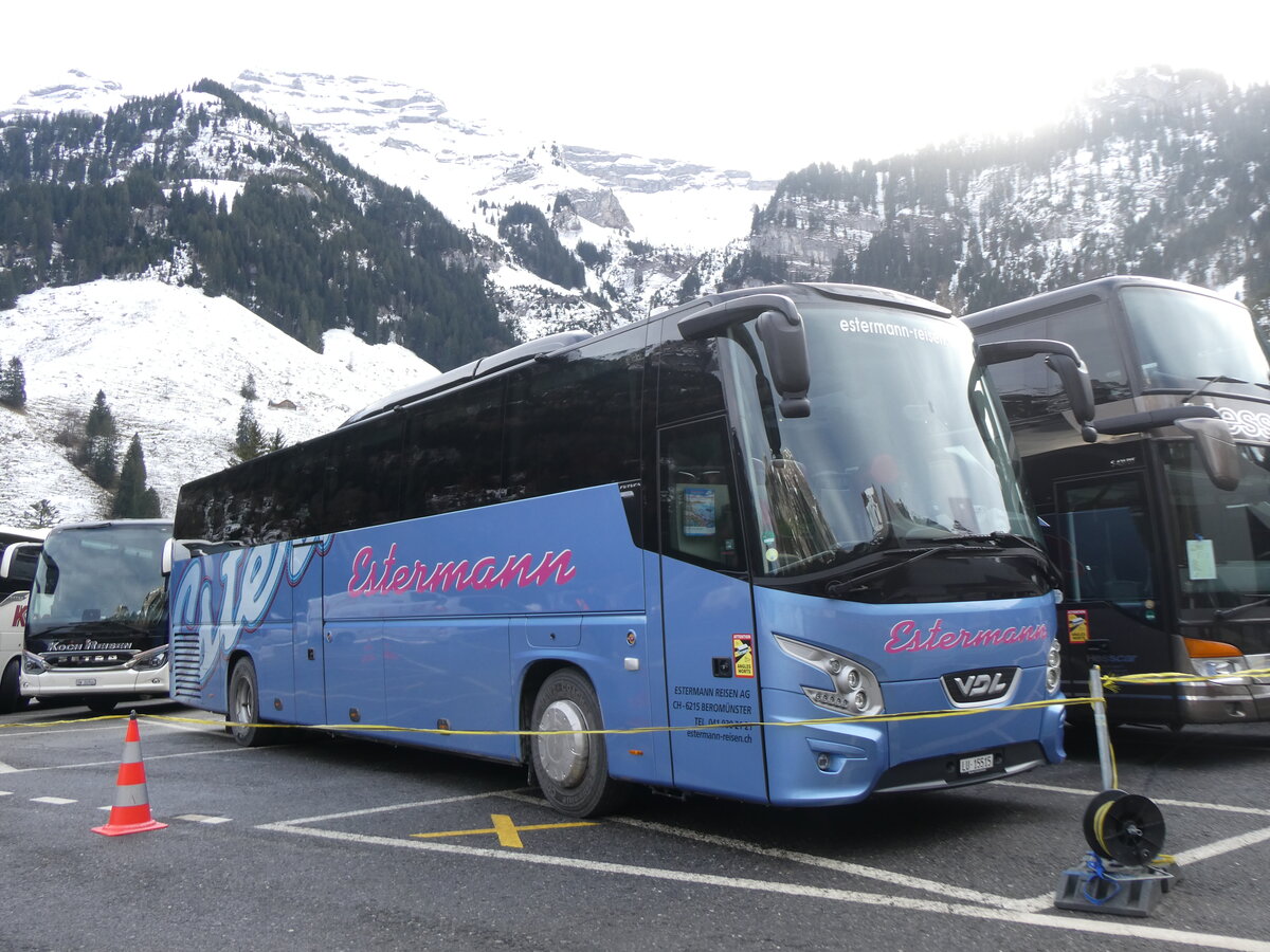(271'415) - Estermann, Berom�nster - LU 15'515 - VDL am 24. Januar 2025 auf der St�ckalp