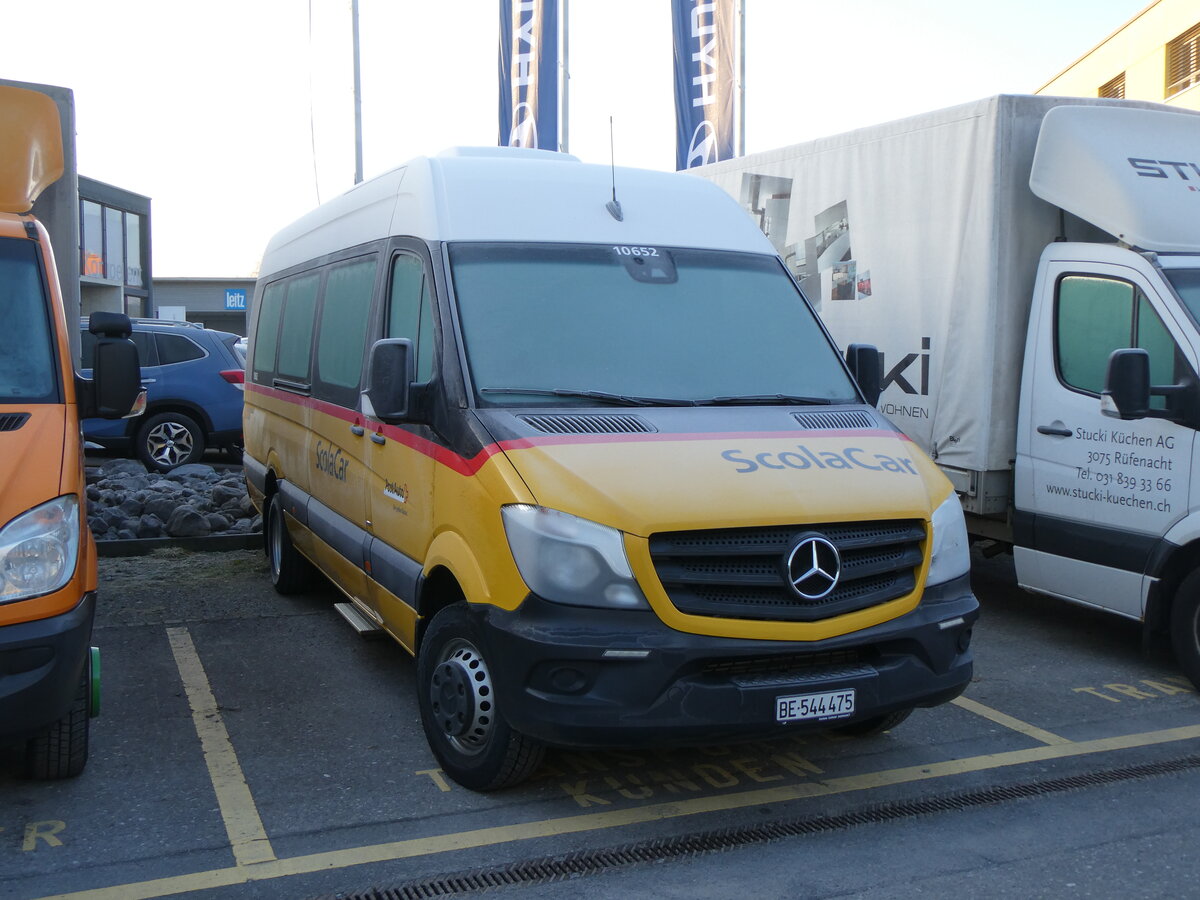 (271'650) - L�thi, Hinterfultigen - BE 544'475/PID 10'652 - Mercedes am 5. Februar 2025 in Uetendorf, Allmend