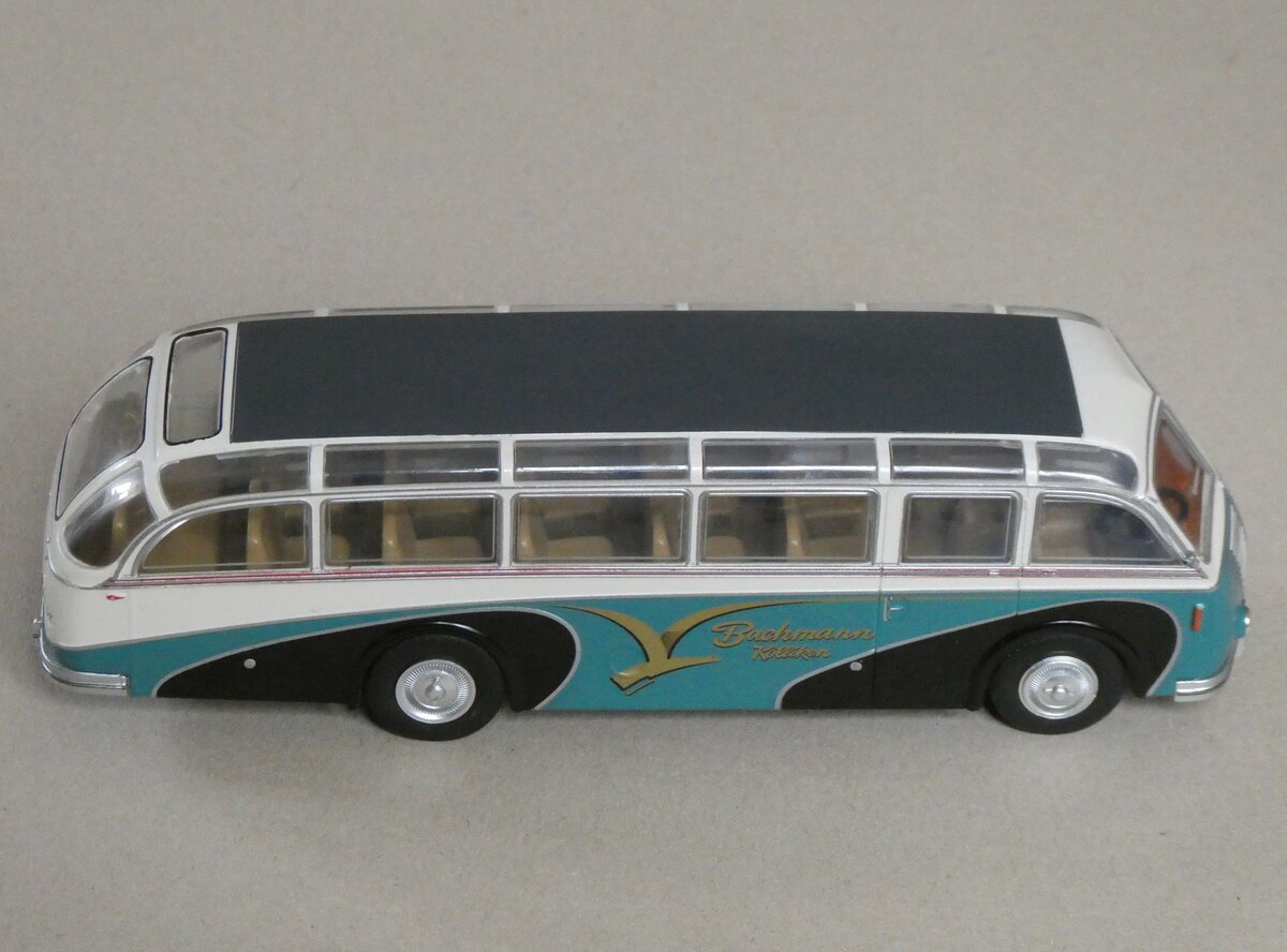 (271'878) - Bachmann, K�lliken - AG 96'310 - Saurer/R&J (ex BSF Hochdorf; ex Wenger, Interlaken) am 13. Februar 2025 in Thun (Modell) 