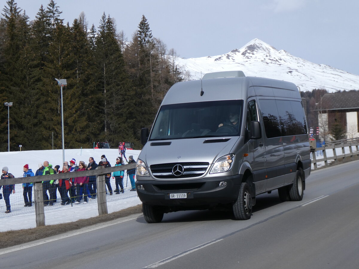 (272'331) - J�ger, Sur - GR 11'119 - Mercedes am 22. Februar 2025 in Lantsch/Lenz, Biathlon-WM