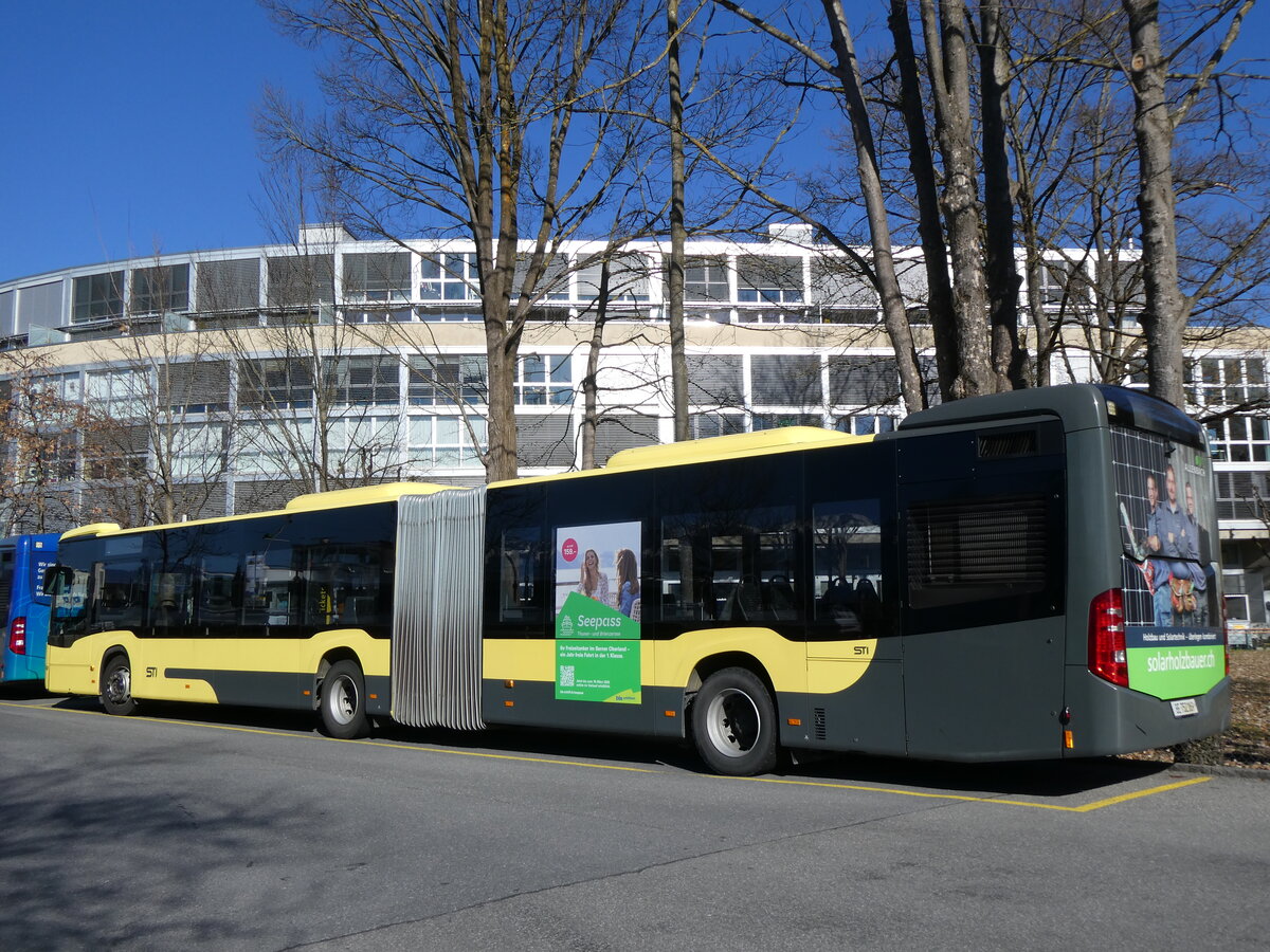 (272'625) - STI Thun - Nr. 169/BE 752'169 - Mercedes am 3. M�rz 2025 bei der Schiffl�ndte Thun