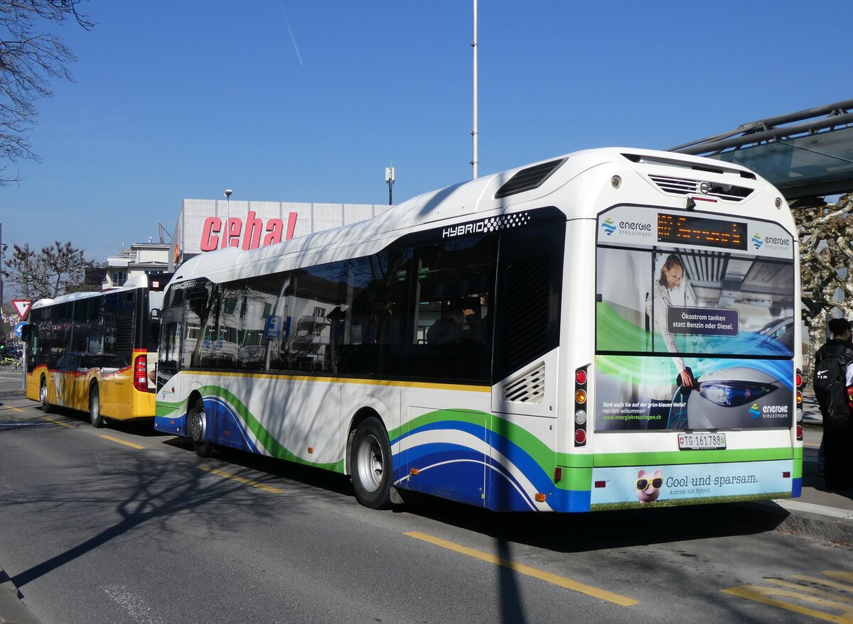 (272'639) - SBK Kreuzlingen - Nr. 88/TG 161'788 - Volvo am 4. M�rz 2025 in Kreuzlingen, B�renplatz