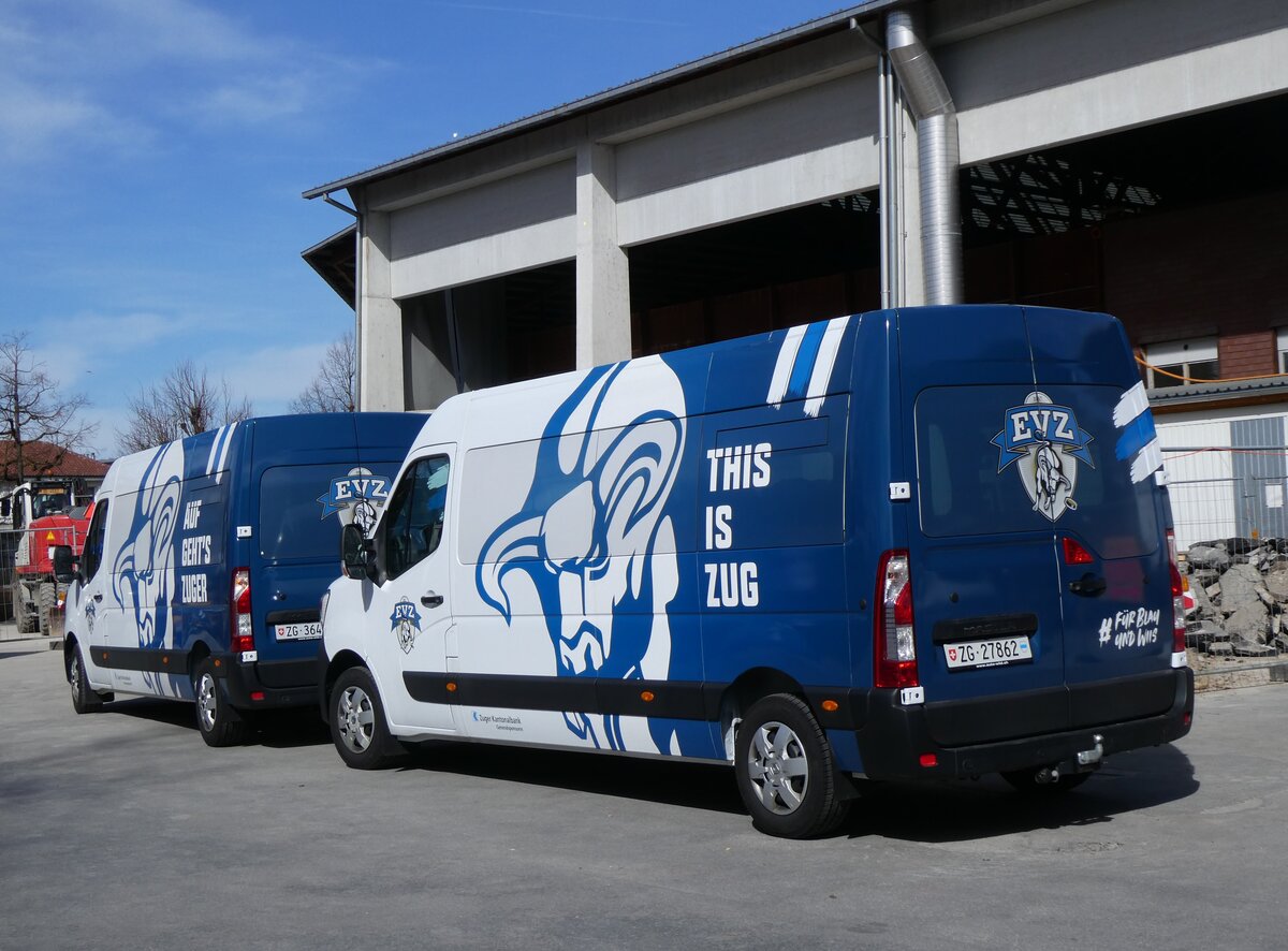 (272'741) - EVZ Zug - Nr. 3/ZG 27'862 - Renault am 9. M�rz 2025 in Thun, Grabengut