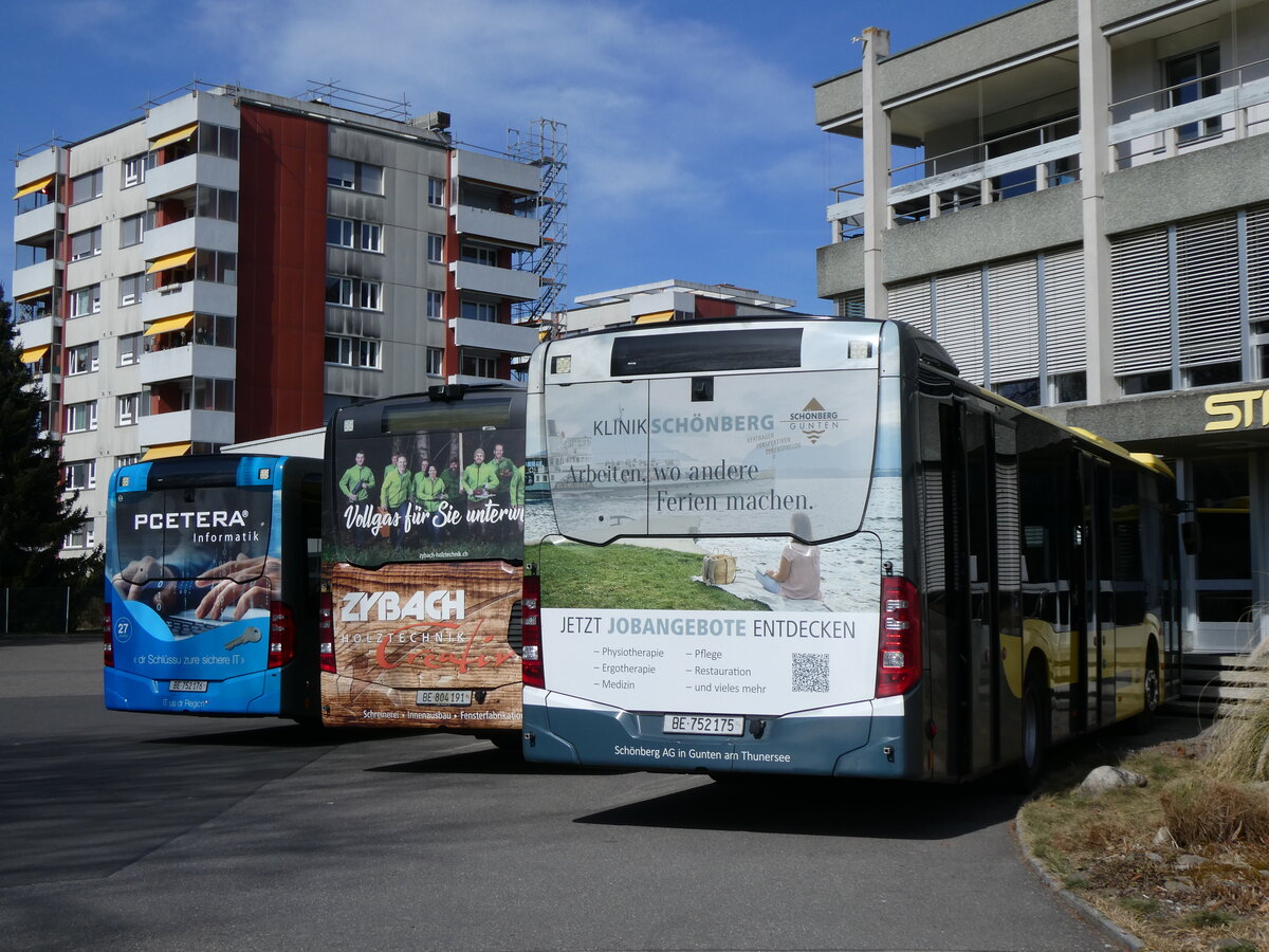 (272'745) - STI Thun - Nr. 175/BE 752'175 - Mercedes am 9. M�rz 2025 in Thun, Garage