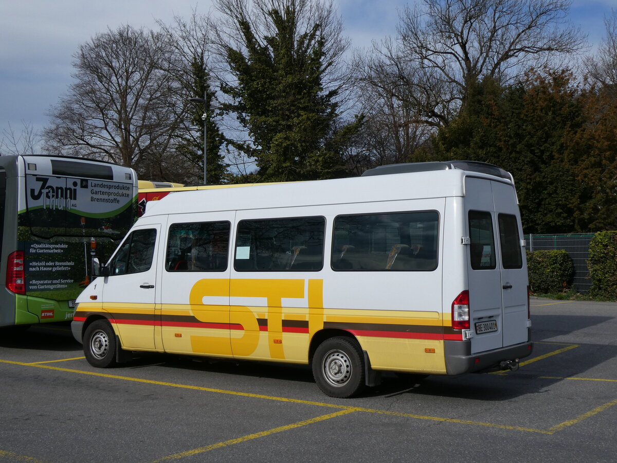 (272'819) - STI Thun - Nr. 1/BE 300'401 - Mercedes am 11. M�rz 2025 bei der Schiffl�ndte Thun