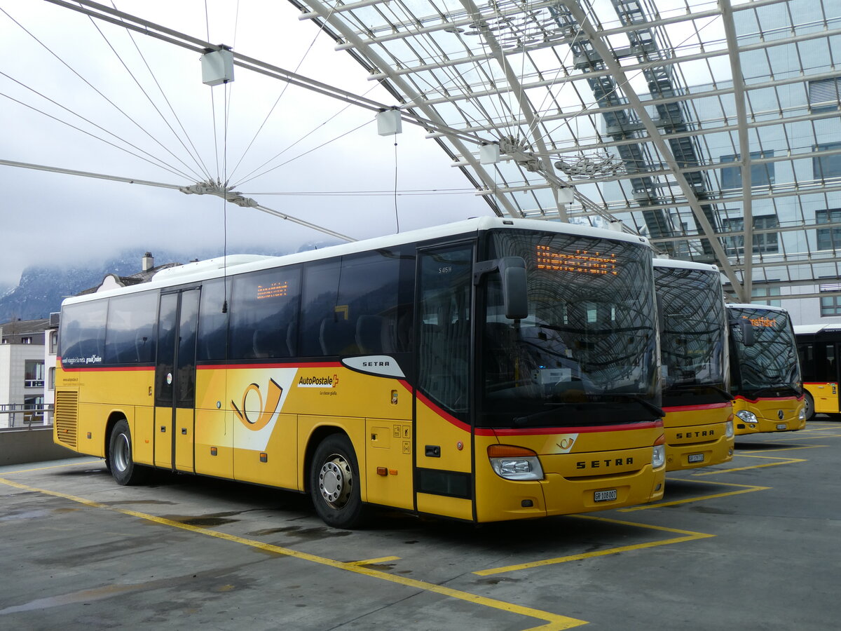 (272'908) - TpM, Mesocco - Nr. 7/GR 108'007/PID 10'183 - Setra am 14. M�rz 2025 in Chur, Postautostation