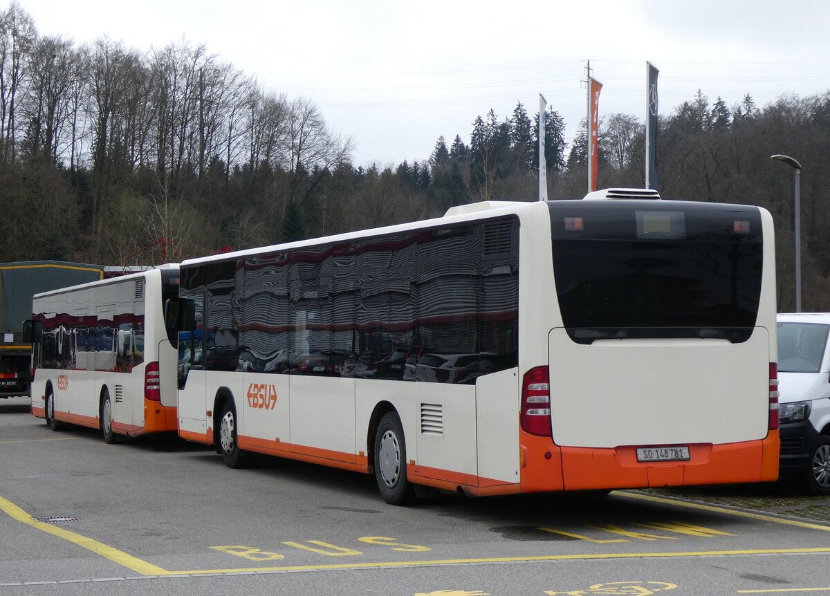 (273'020) - BSU Solothurn - Nr. 81/SO 148'781 - Mercedes am 15. M�rz 2025 in Zuchwil, Garage