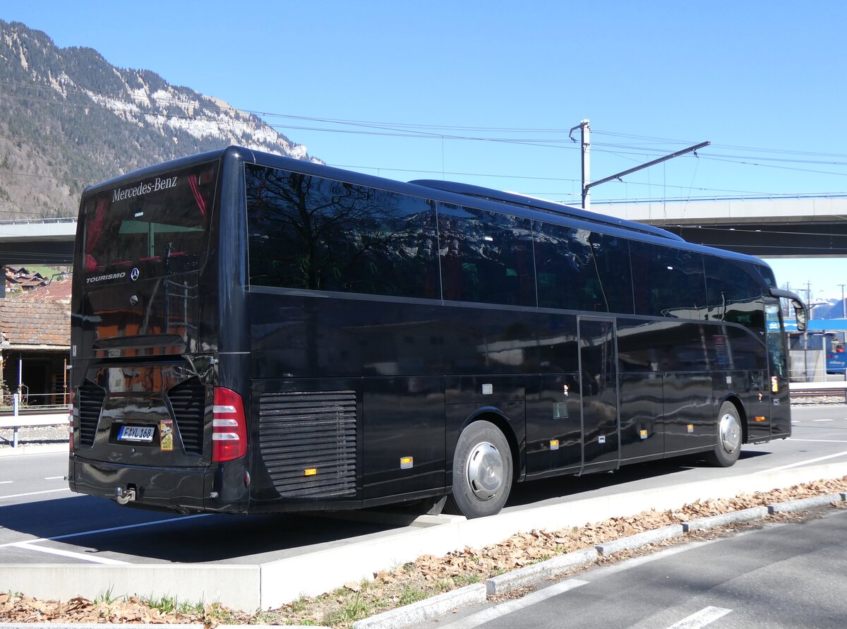 (273'107) - Aus Deutschland: ??? - F-YL 168 - Mercedes am 20. M�rz 2025 beim Bahnhof Interlaken Ost