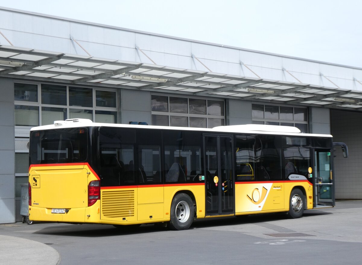 (273'118) - Fl�ck, Brienz - Nr. 2/BE 435'742/PID 5636 - Setra am 21. M�rz 2025 in Thun, Garage STI