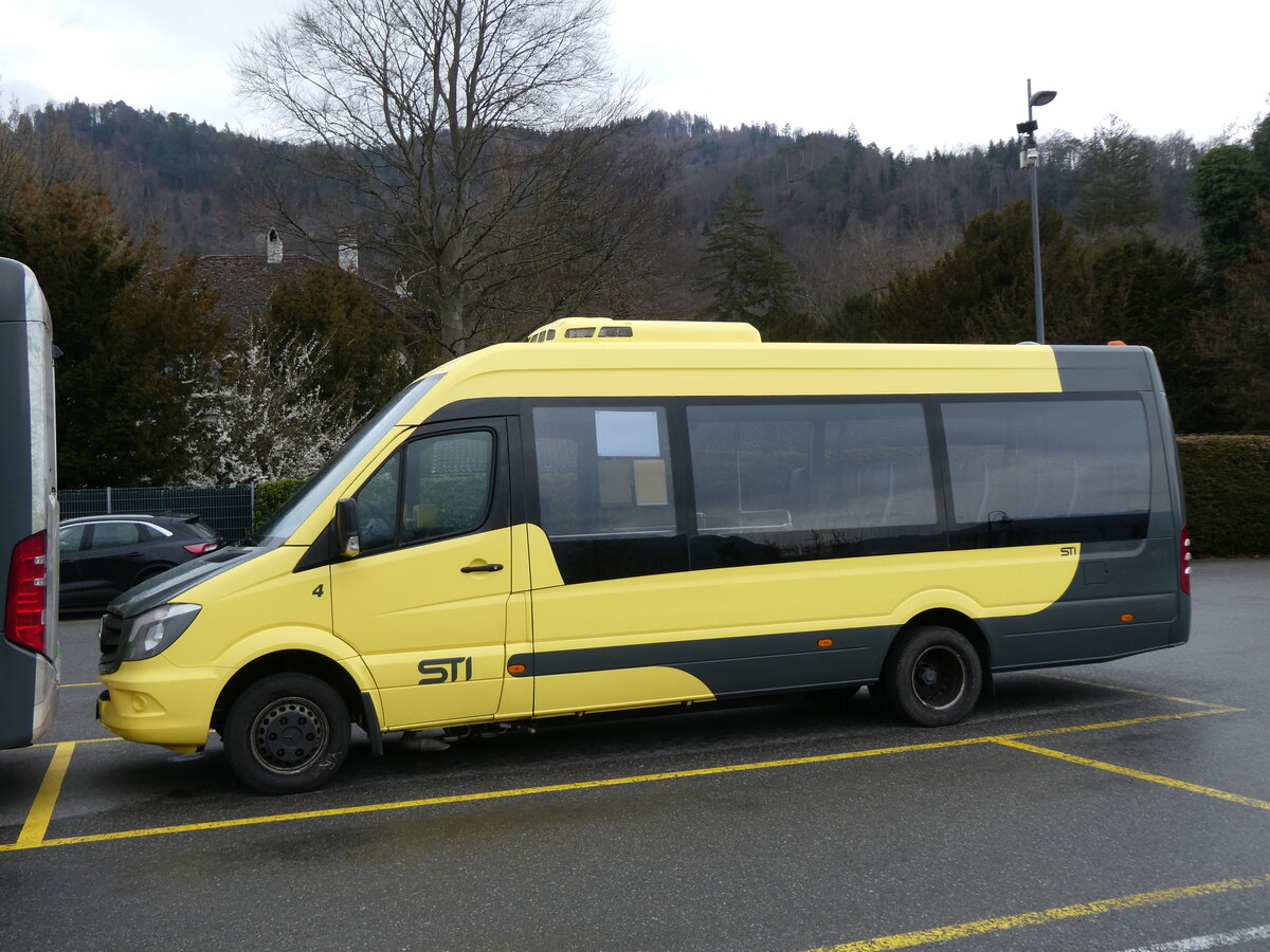 (273'183) - STI Thun - Nr. 4/BE 841'004 - Mercedes am 25. M�rz 2025 bei der Schiffl�ndte Thun