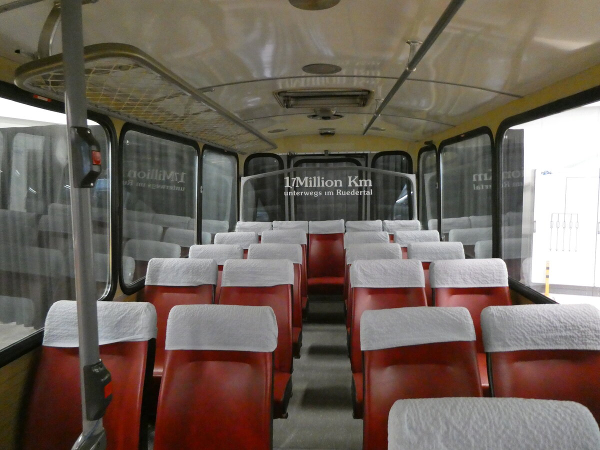 (273'327) - Stutz, Jonen - AG 8141 - FBW/Hess (ex Dubach, Walde) am 29. M�rz 2025 in Affoltern, Garage (Innenaufnahme)