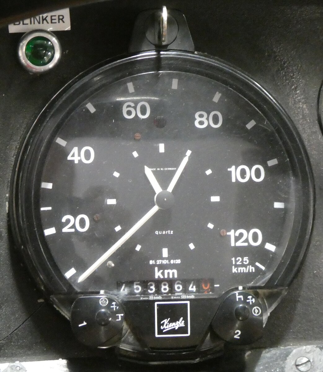 (273'332) - Stutz, Jonen - AG 7286 - FBW/FHS (ex Kellenberger, Heerbrugg; ex Schnider, Engelburg; ex P 23'207; ex P 21'007) am 29. M�rz 2025 in Affoltern, Garage (Detailaufnahme - 453'864,0 Kilometer)