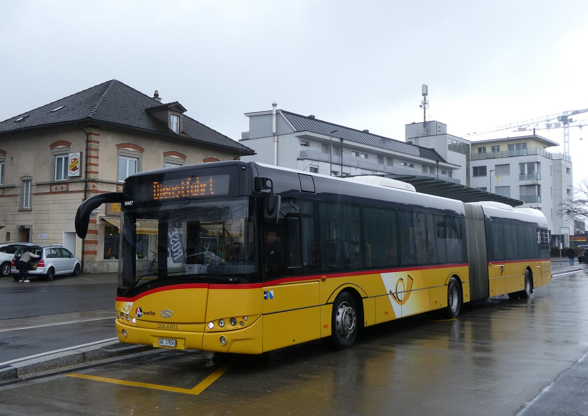 (273'362) - Kuhn, Merenschwand - AG 17'856/PID 10'407 - Solaris am 29. M�rz 2025 beim Bahnhof Affoltern