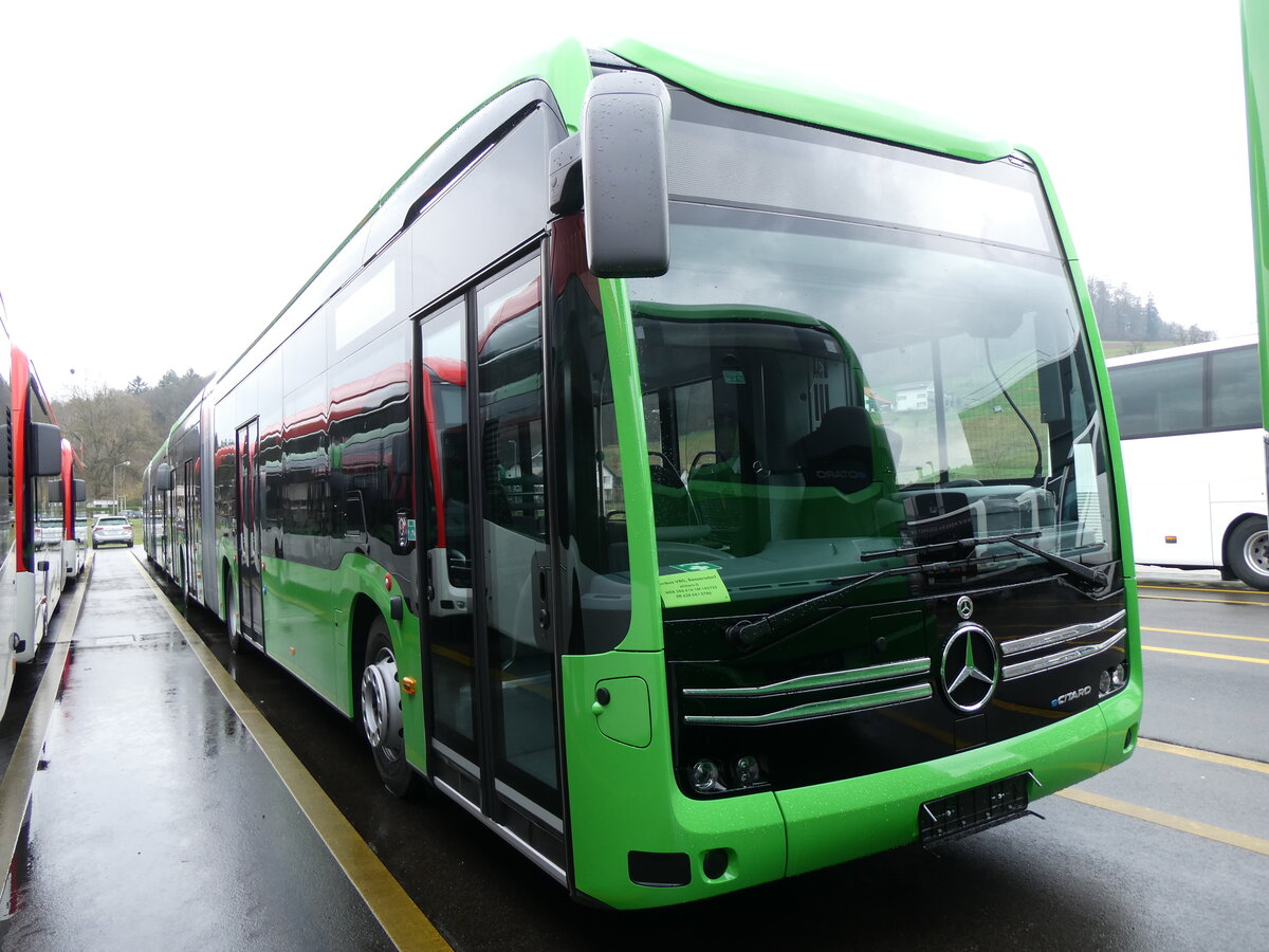 (273'378) - Welti-Furrer, Bassersdorf - (145'725) - eMercedes am 29. M�rz 2025 in Winterthur, Daimler Buses