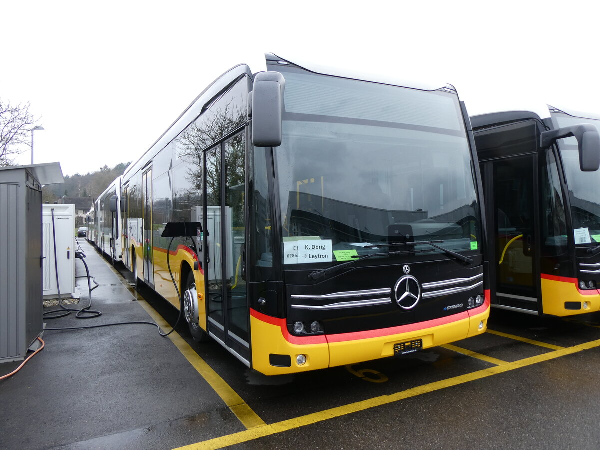 (273'393) - PostAuto Wallis - (620'086) - eMercedes am 29. M�rz 2025 in Winterthur, Daimler Buses