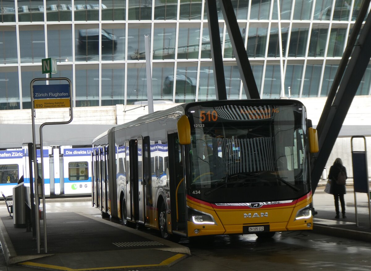 (273'425) - ASN Stadel - Nr. 434/ZH 105'112/PID 12'123 - MAN am 29. M�rz 2025 in Z�rich-Flughafen