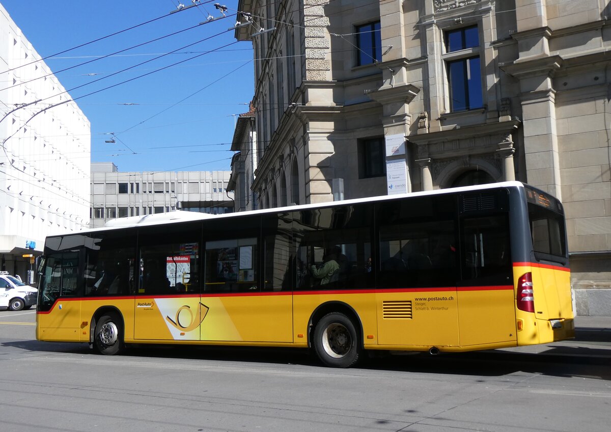 (273'508) - Steiger, Schlatt - Nr. 267/ZH 13'779/PID 5160 - Mercedes am 2. April 2025 beim Hauptbahnhof Winterthur