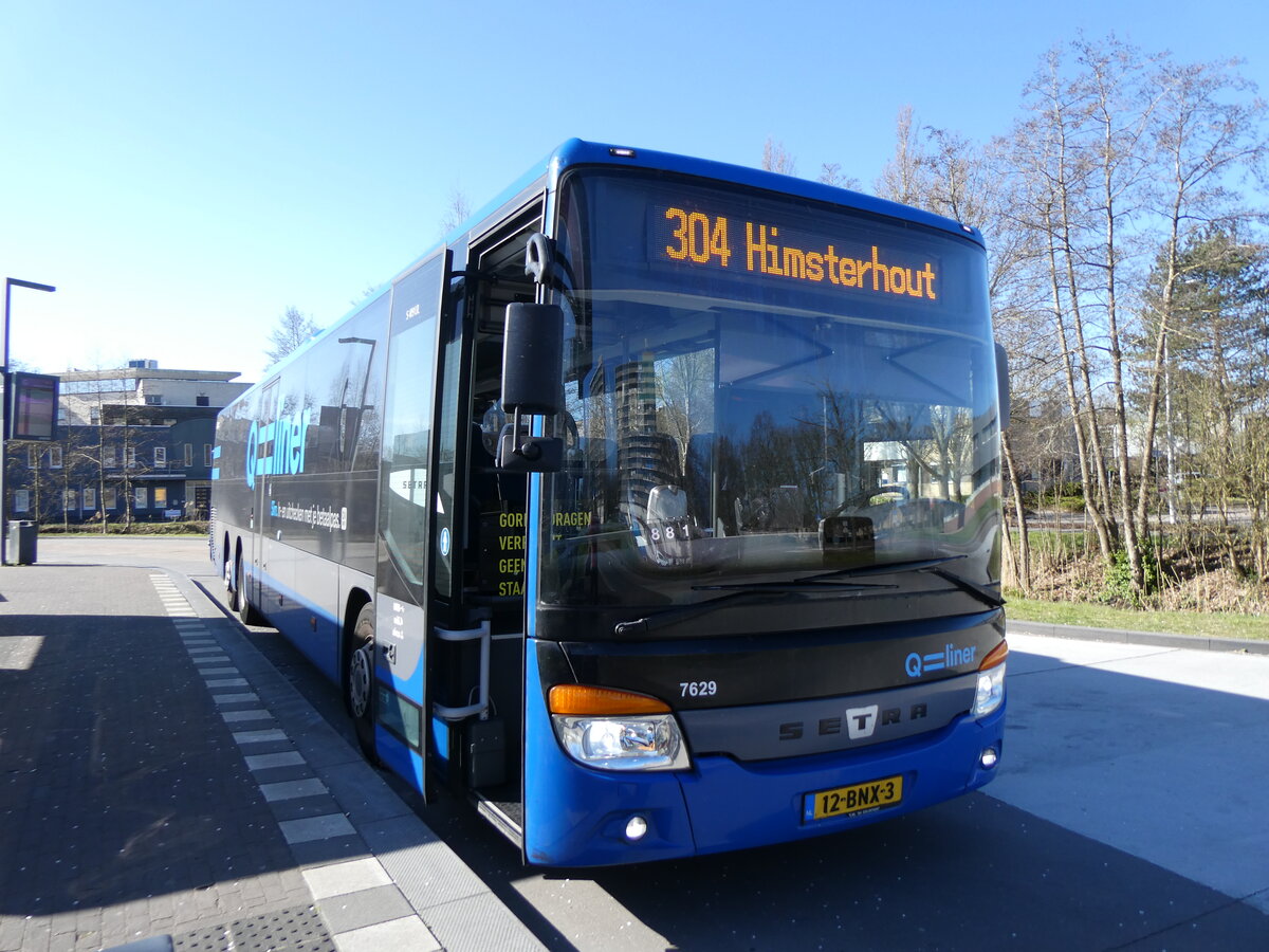 (273'604) - Qbuzz, Groningen - Nr. 7629/12-BNX-3 - Setra am 5. April 2025 in Drachten, Transferium Oost