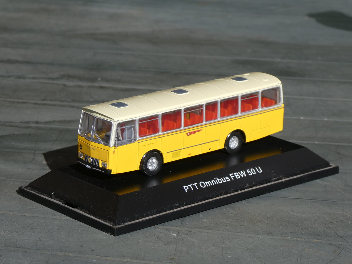 (273'743) - Aus der Schweiz: PTT-Regie - P 25'603 - FBW/Hess am 6. April 2025 in Zuidhorn (Modell)