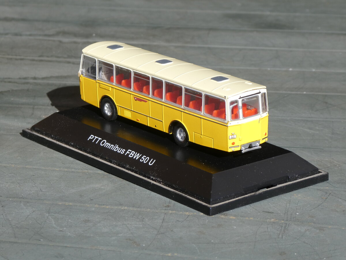 (273'744) - Aus der Schweiz: PTT-Regie - P 25'603 - FBW/Hess am 6. April 2025 in Zuidhorn (Modell)