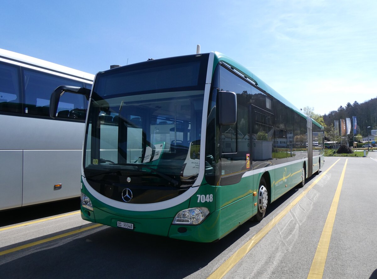 (273'864) - BVB Basel - Nr. 7048/BS 99'348 - Mercedes am 12. April 2025 in Winterthur, Daimler Buses