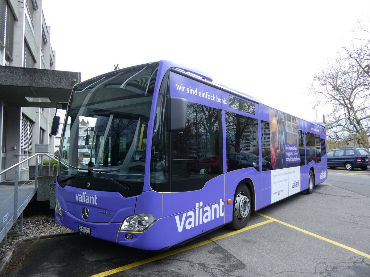 (273'942) - STI Thun - Nr. 412/BE 810'412 - Mercedes am 13. April 2025 in Thun, Garage