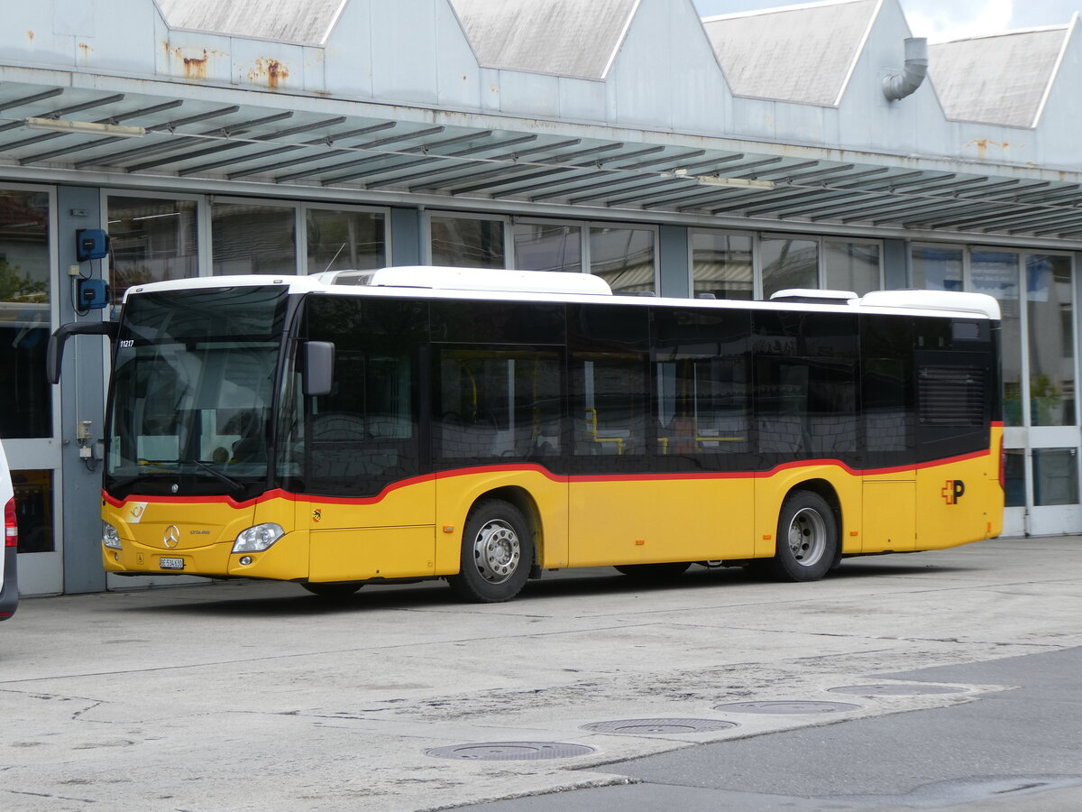(274'185) - PostAuto Bern - BE 534'630/PID 11'217 - Mercedes am 24. April 2025 in Thun, Garage STI