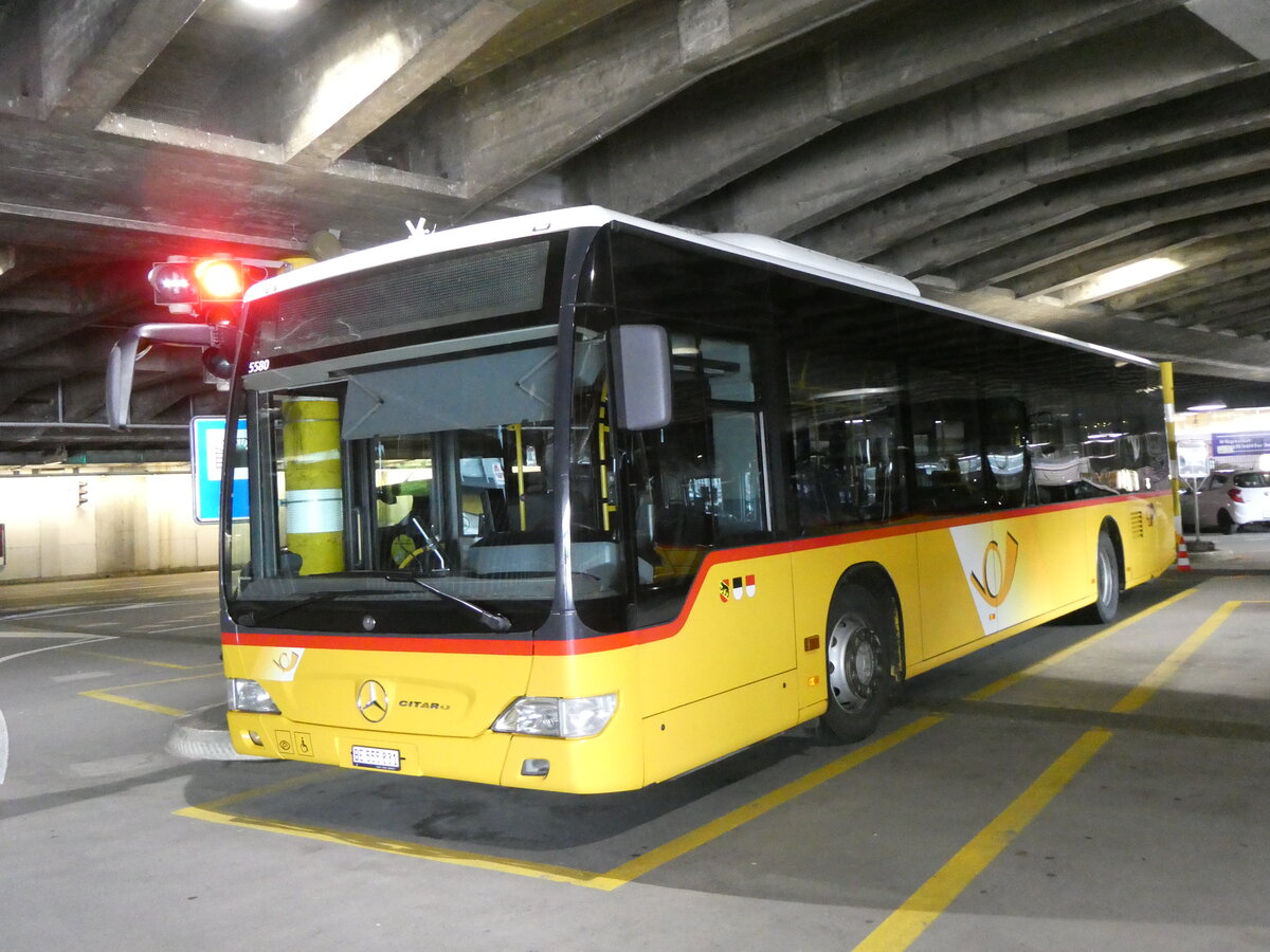 (274'189) - PostAuto Bern - Nr. 5580/BE 555'831/PID 5580 - Mercedes (ex Nr. 531) am 26. April 2025 in Bern, Postautostation