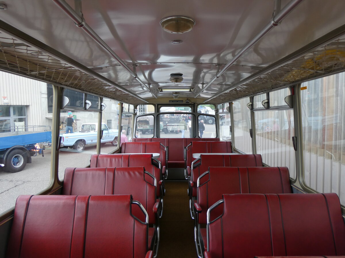 (274'526) - Brander, B�tschwil - SG 29'670 U - Saurer/Krapf (ex Vetsch, Oberhelfenschwil) am 3. Mai 2025 in Attikon, Wegm�ller (Innenaufnahme) 