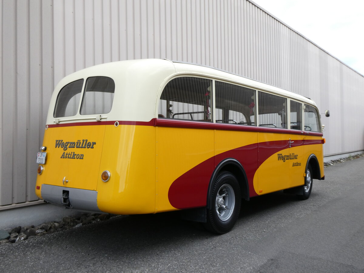 (274'540) - Wegm�ller, Attikon - ZH 7310 - Berna/R&J (ex M+79'501) am 3. Mai 2025 in Attion, Wegm�ller