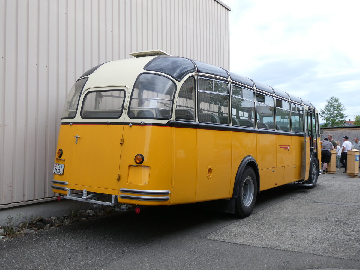 (274'542) - Wegm�ller, Attikon - ZH 71'783 - FBW/Gangloff (ex P 24'037; ex P 21'537) am 3. Mai 2025 in Attikon, Wegm�ller