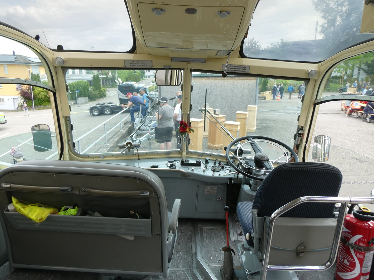 (274'544) - Wegm�ller, Attikon - ZH 21'783 - FBW/Gangloff (ex P 24'037; ex P 21'537) am 3. Mai 2025 in Attikon, Wegm�ller (Innenaufnahme)