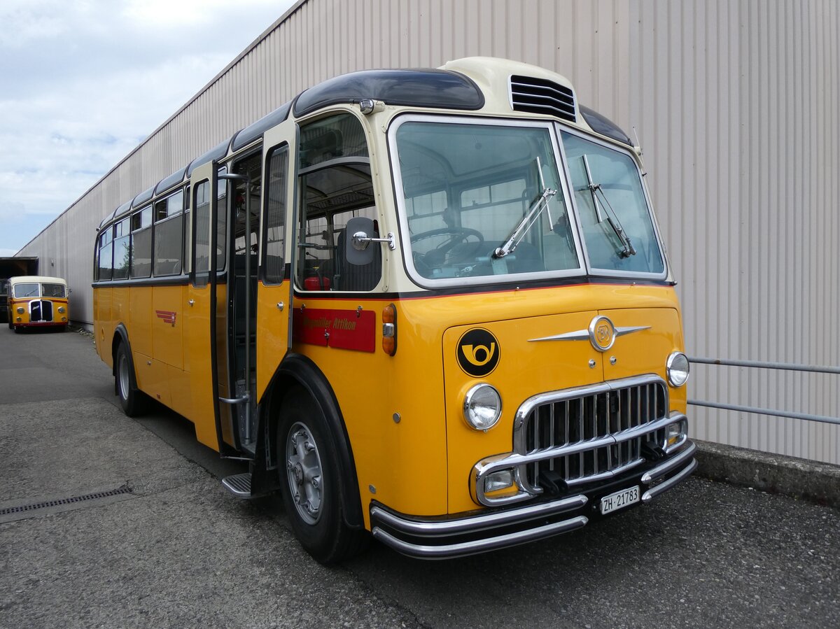 (274'545) - Wegm�ller, Attikon - ZH 21'783 - FBW/Gangloff (ex P 24'037; ex P 21'537) am 3. Mai 2025 in Attikon, Wegm�ller