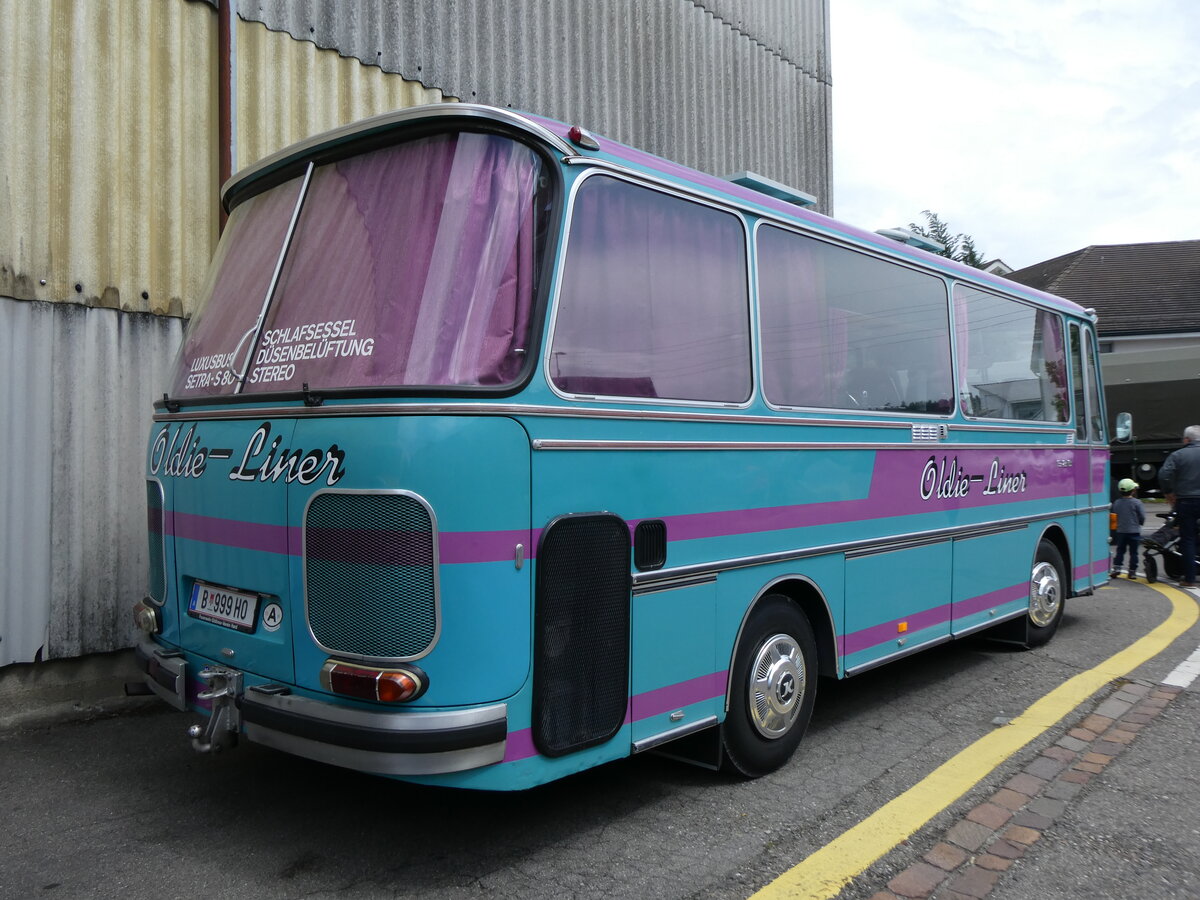 (274'563) - Aus Oesterreich: W�stner, Bezau - B 999 HO - Setra am 3. Mai 2025 in Attikon, Wegm�ller