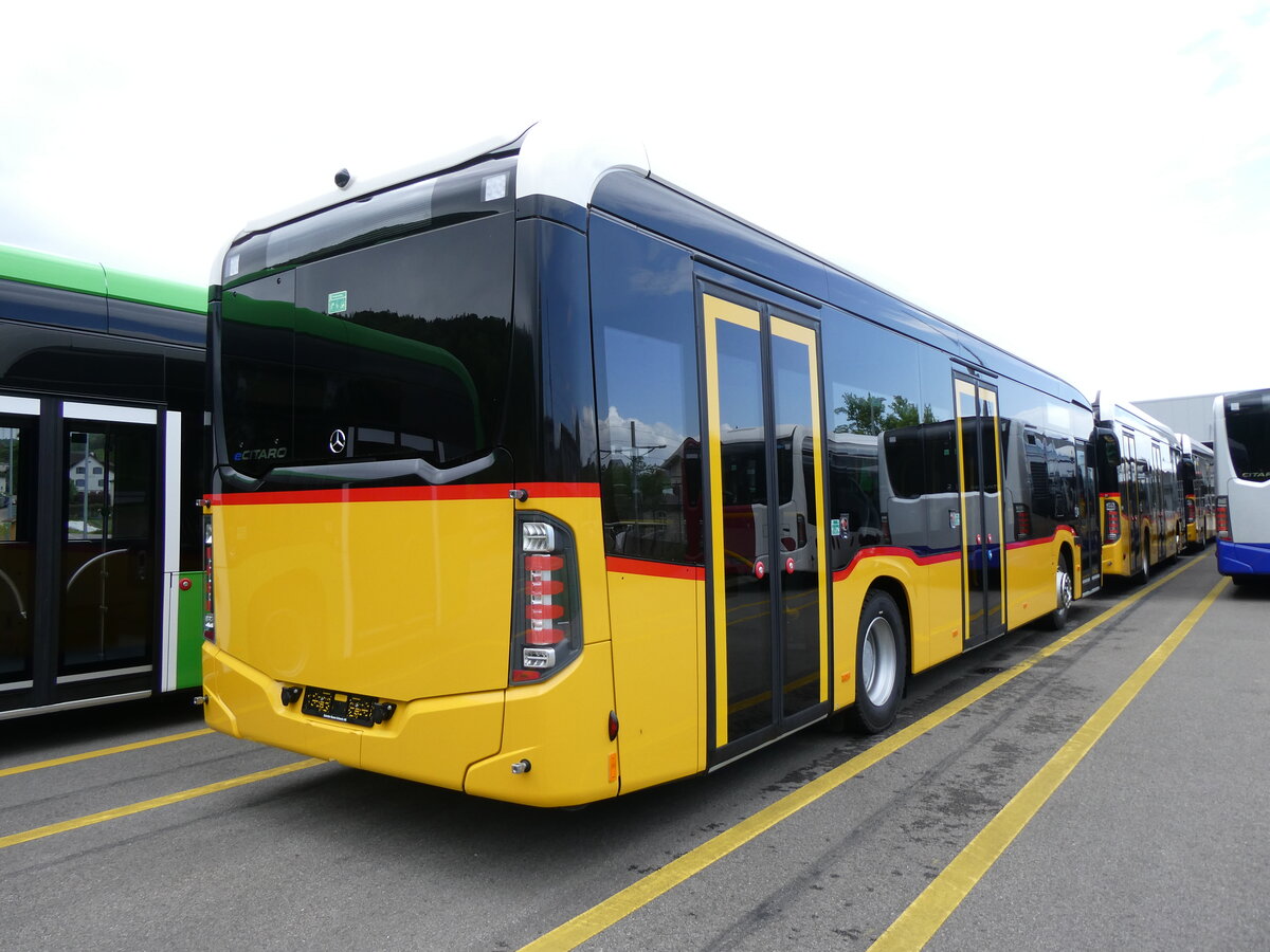 (274'620) - PostAuto Graub�nden - (145'735) - eMercedes am 3. Mai 2025 in Winterthur, Daimler Buses
