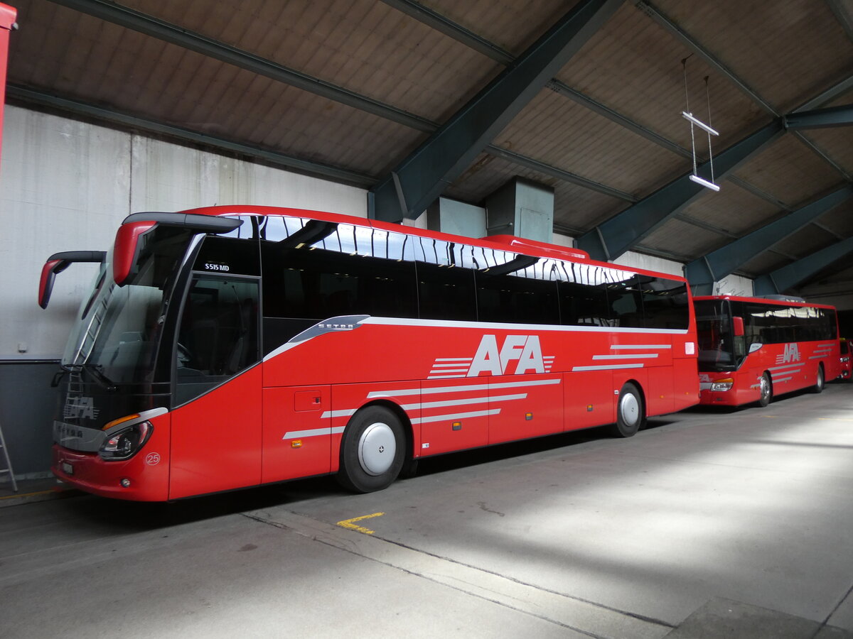(274'656) - AFA Adelboden - Nr. 25/BE 26'706 - Setra am 4. Mai 2025 in Adelboden, Busstation