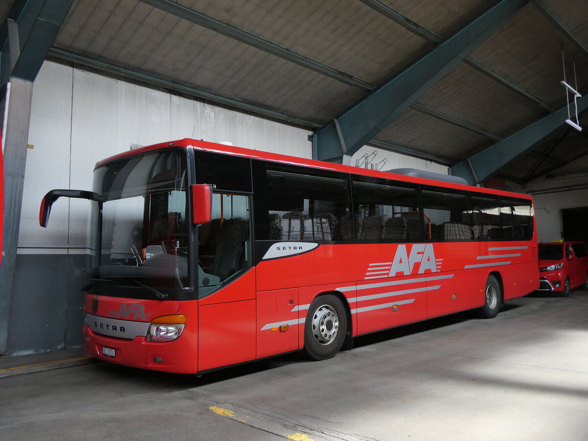 (274'657) - AFA Adelboden - Nr. 24/BE 26'701 - Setra am 4. Mai 2025 in Adelboden, Busstation