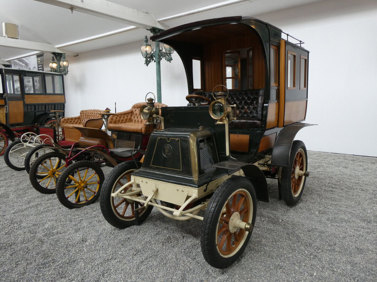 (274'683) - Collection Schlumpf, Mulhouse - Jg. 1899 - Panhard&Levassor am 6. Mai 2025 in Mulhouse, Collection Schlumpf