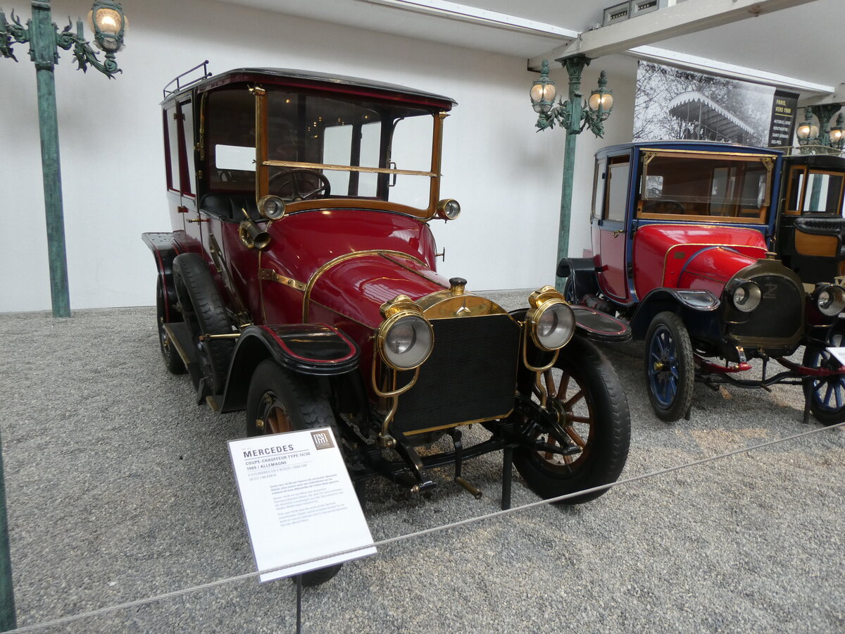 (274'718) - Collection Schlumpf, Mulhouse - Jg. 1909 - Mercedes/Gl�ser am 6. Mai 2025 in Mulhouse, Collection Schlumpf