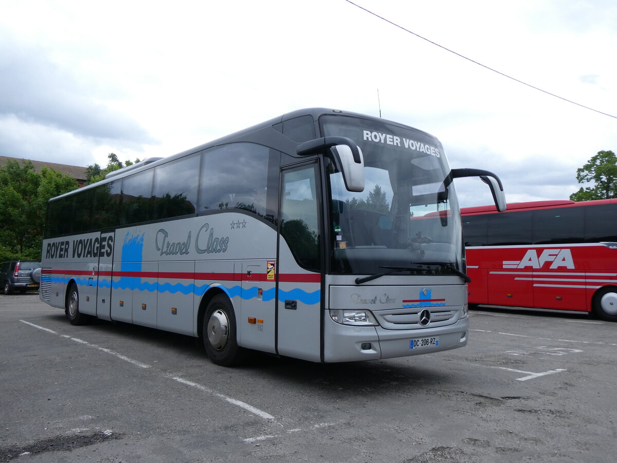 (274'826) - Royer, Herrlisheim - DC 206 RZ - Mercedes am 6. Mai 2025 in Mulhouse, Collection Schlumpf