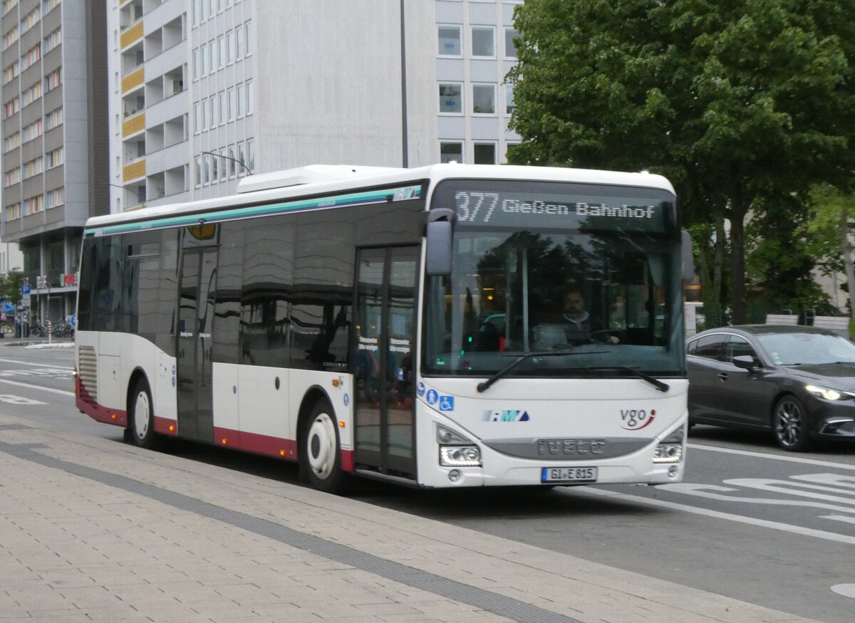 (274'840) - Erletz, Staufenberg - GI-E 815 - Iveco am 7. Mai 2025 in Giessen, Berliner Platz