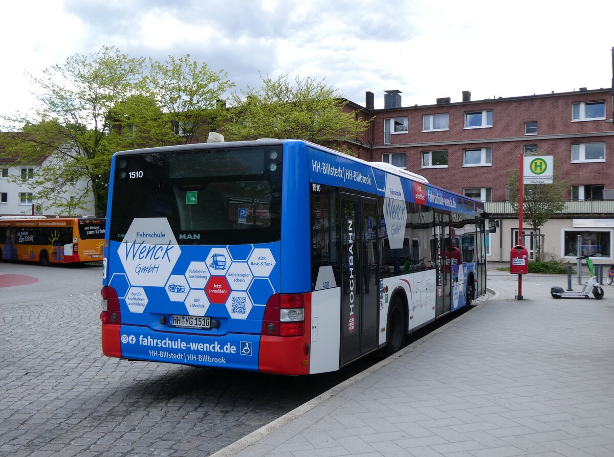 (275'074) - HHA Hamburg - Nr. 1510/HH-YG 1510 - MAN am 8. Mai 2025 in Hamburg, Wandsbek-Gartenstadt