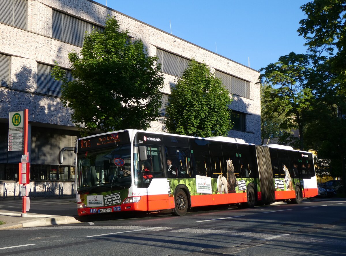 (275'257) - HHA Hamburg - Nr. 7336/HH-YB 1376 - Mercedes am 9. Mai 2025 in Hamburg, Borgfelder Strasse