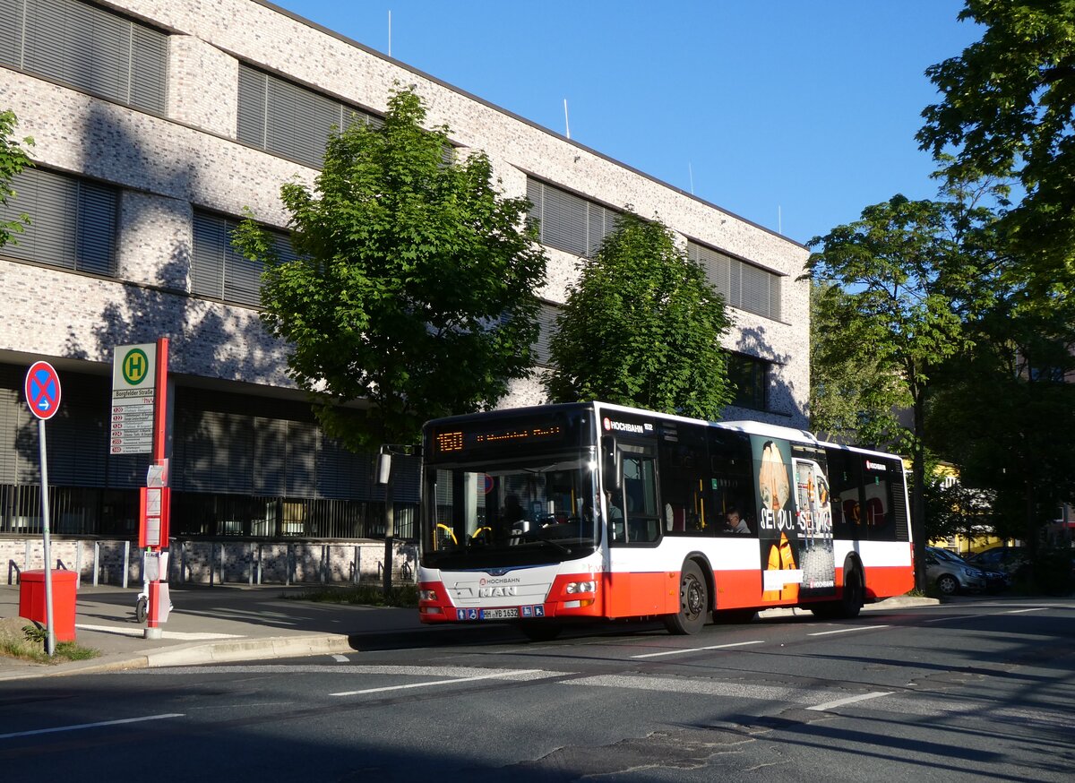 (275'267) - HHA Hamburg - Nr. 1632/HH-YB 1632 - MAN am 9. Mai 2025 in Hamburg, Borgfelder Strasse