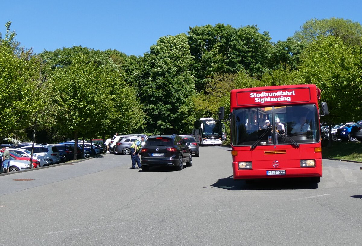 (275'413) - Fredrich, Kassel - KS-TF 222 - Mercedes am 11. Mai 2025 in Bad Wilhelmsh�he, Wilhelmsh�he