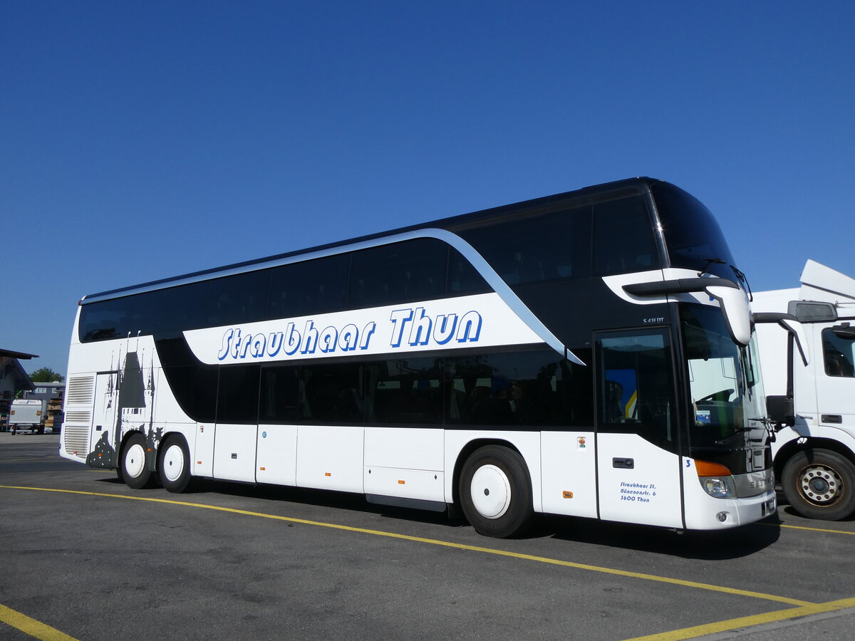 (275'704) - Straubhaar, Thun - Nr. 3/BE 206'633 - Setra am 18. Mai 2025 in Kerzers, Interbus