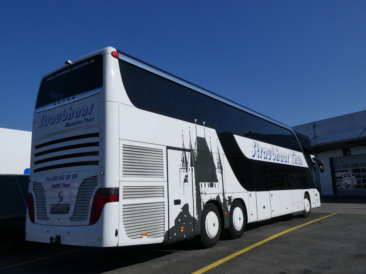 (275'705) - Straubhaar, Thun - Nr. 3/BE 206'633 - Setra am 18. Mai 2025 in Kerzers, Interbus