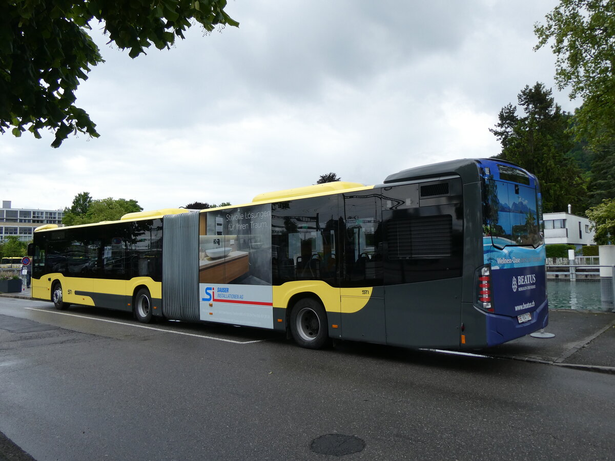 (275'720) - STI Thun - Nr. 717/BE 904'717 - Mercedes am 21. Mai 2025 bei der Schiffl�ndte Thun